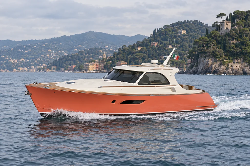 Mochi Craft Dolphin 44 sulla costa di Portofino