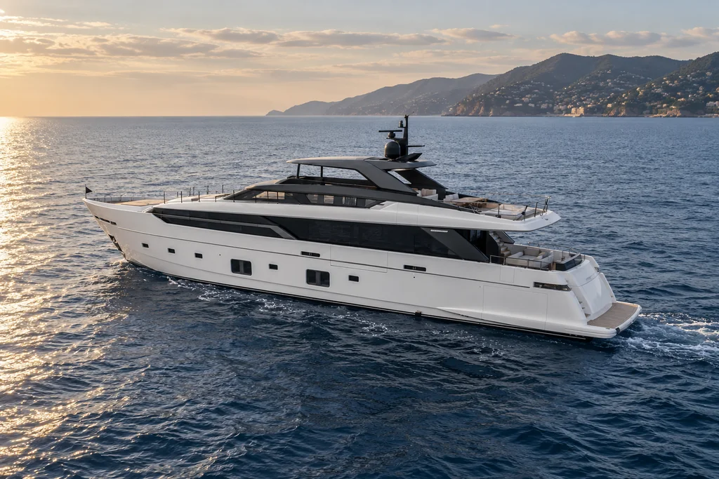 Sanlorenzo SL120 Asymmetric on the Portofino coast